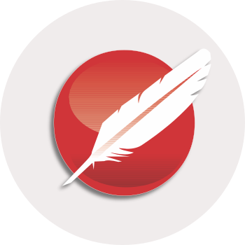 ActiveDocs Opus Document Automation Sofaware Icon Feather and Red Ball
